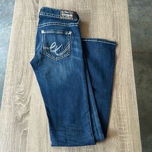 Express low rise barelyboot